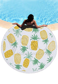 Pineapple Mandala Beach Mat