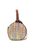 Round Rattan Straw Basket Beach Sling Bag