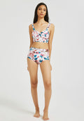 Floral Bikini Two Piece Swimwear Swimsuit