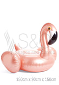 SMALL ROSEGOLD FLAMINGO BEACH AND POOL FLOATER