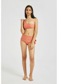 One Shoulder Bikini Highwaist Two Piece Swimwear
