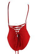 MULTIWAY SEXY STRAPPY CRISS CROSS BACK ONE PIECE SWIMSUIT