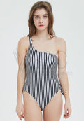 Single Offshoulder Swimsuit One Piece Swimwear Monokini